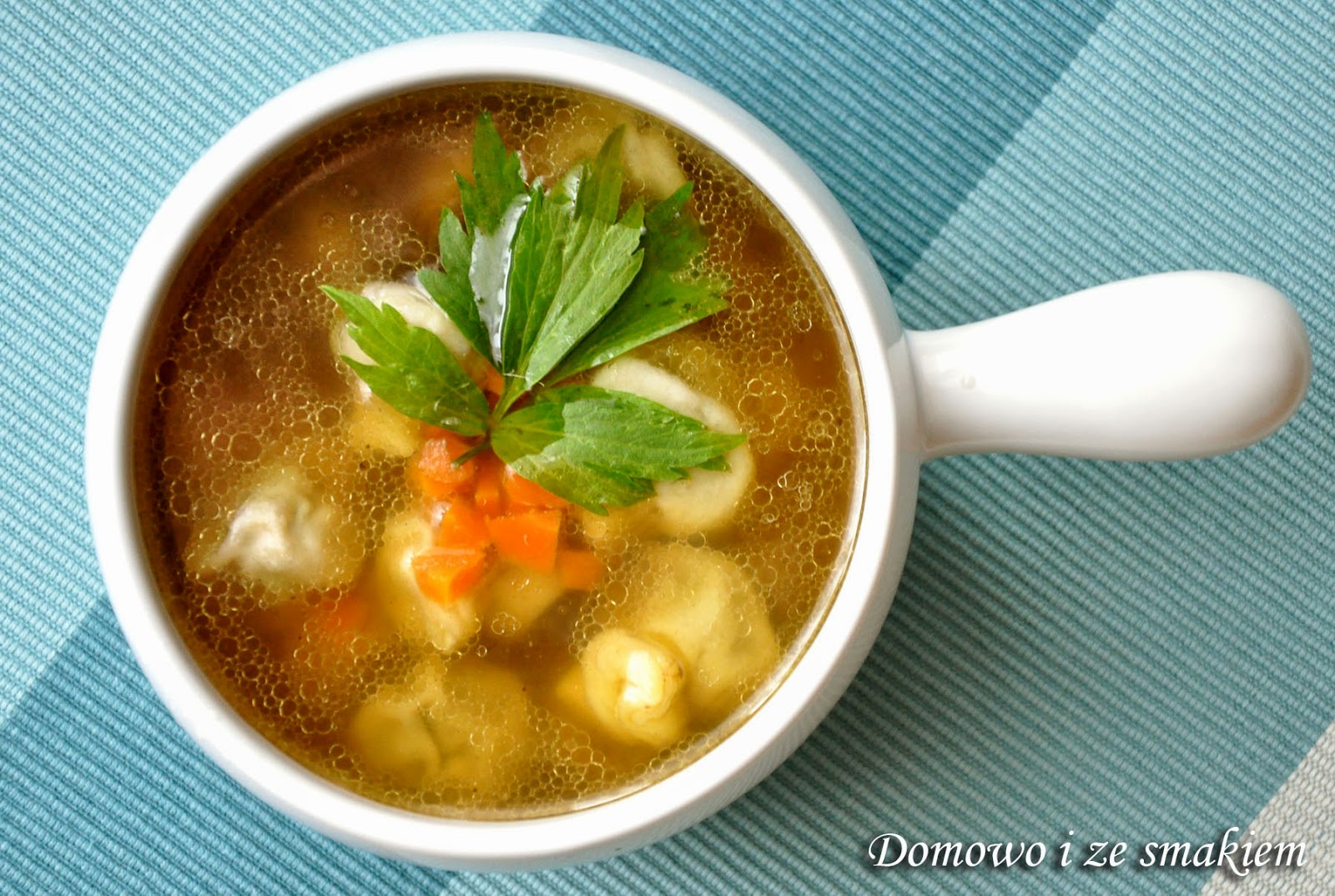 Domowo i ze smakiem Rosół z pieczonej kaczki