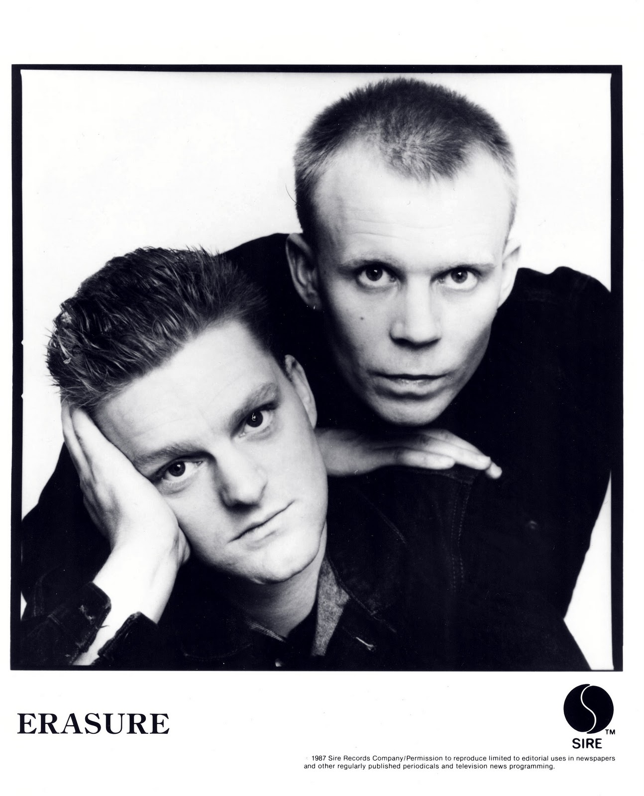 Lansure's Music Paraphernalia ERASURE ANDY BELL VINCE CLARKE