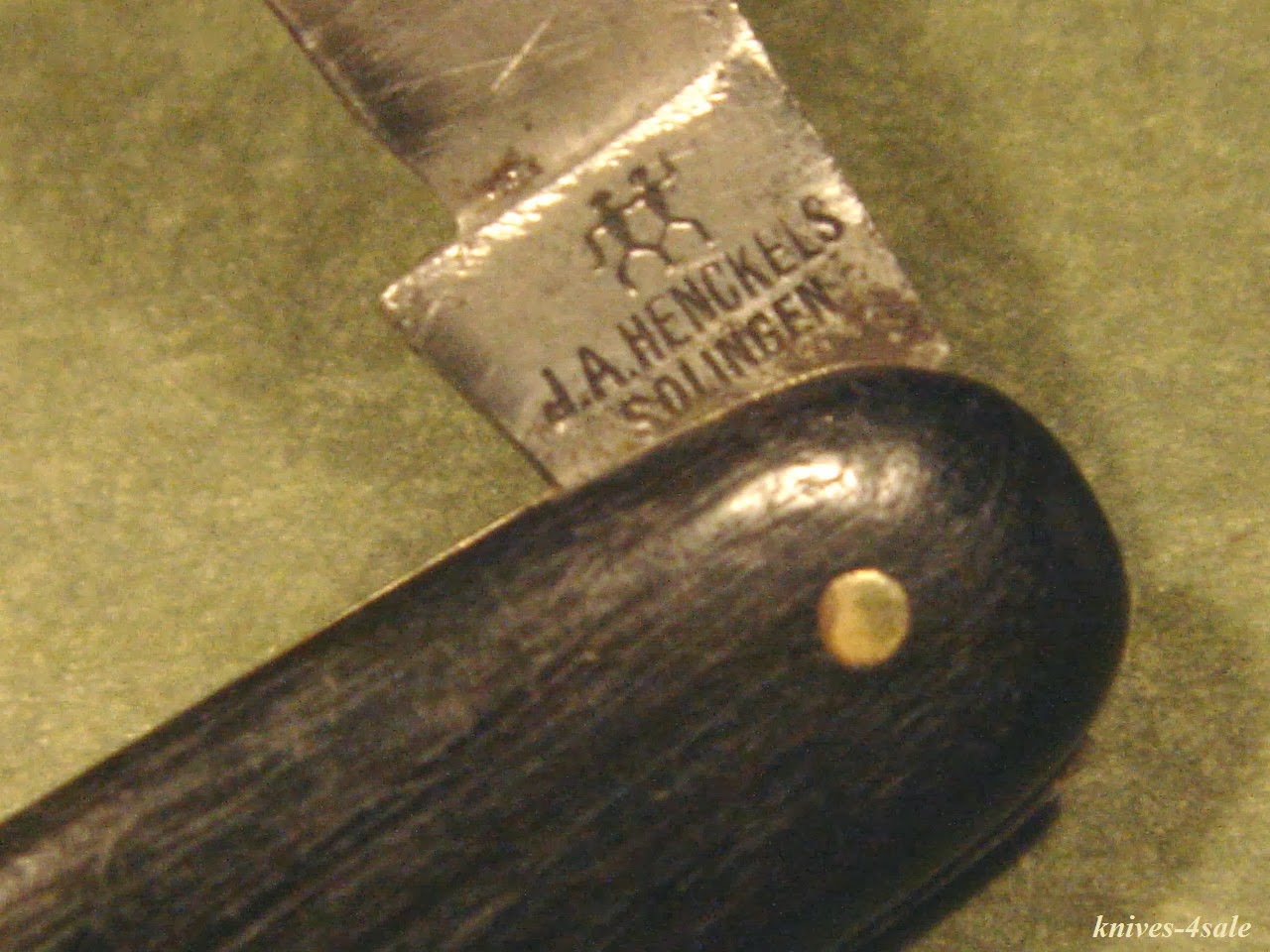 knives4sale Antique J.A. Henckels Solingen Germany Equal End Cigar