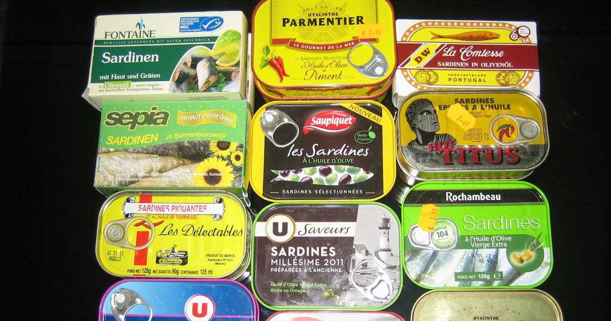 The Sardinistas A Comparative Study of Tinned Sardines by Diane and