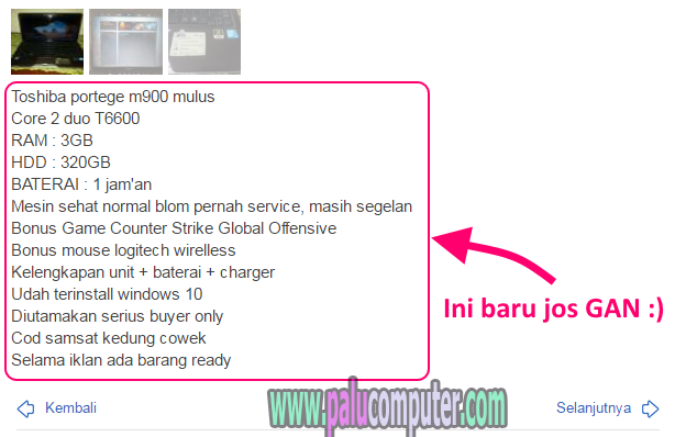 9 Tips Super Menjual Barang Di Olx Co Id Supaya Cepat Laku Belajar Komputer Dasar Palu