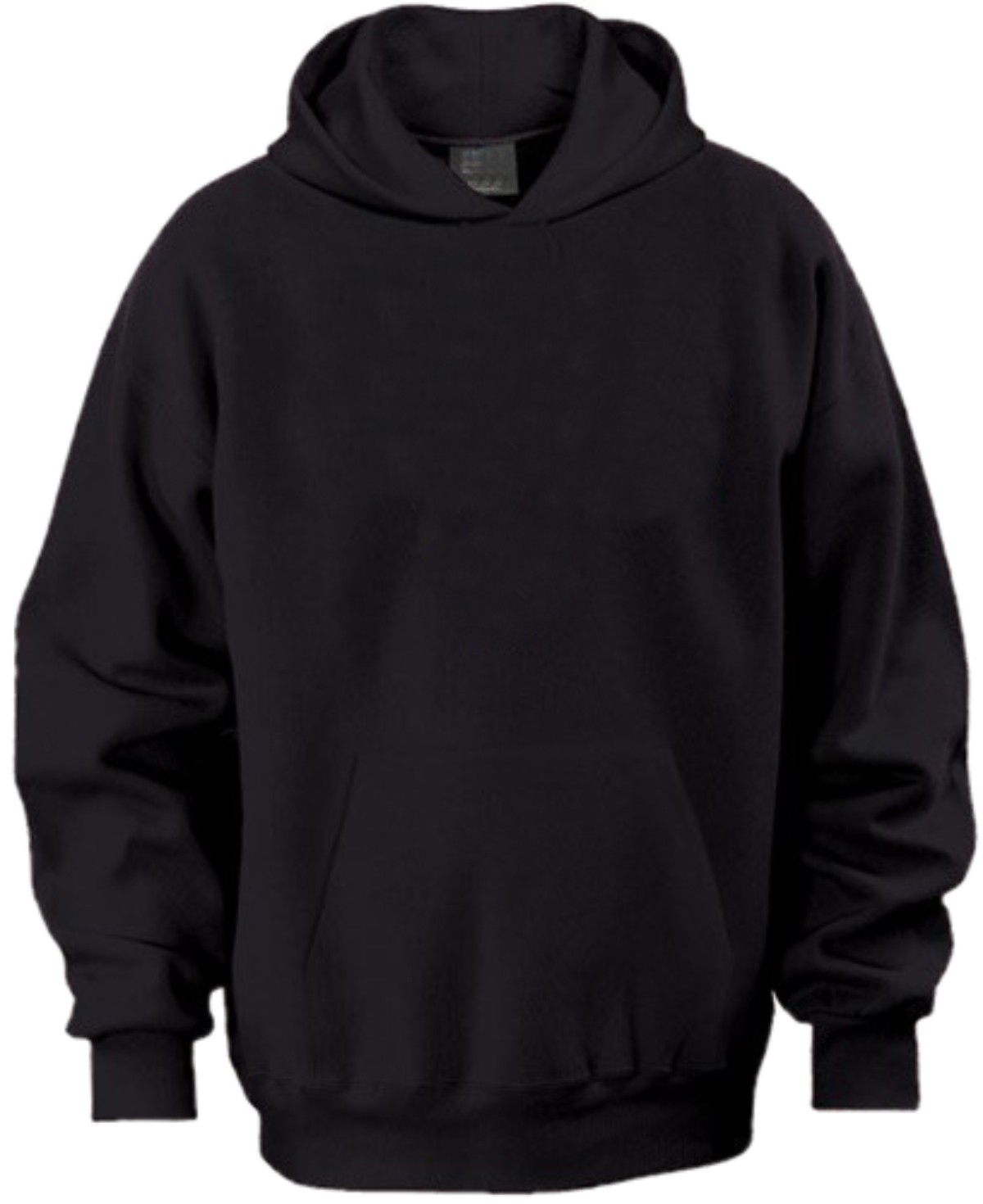 Black Blank Hoodie Template