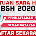 Permohonan & Pengemaskinian Bantuan Sara Hidup (BSH) 2020