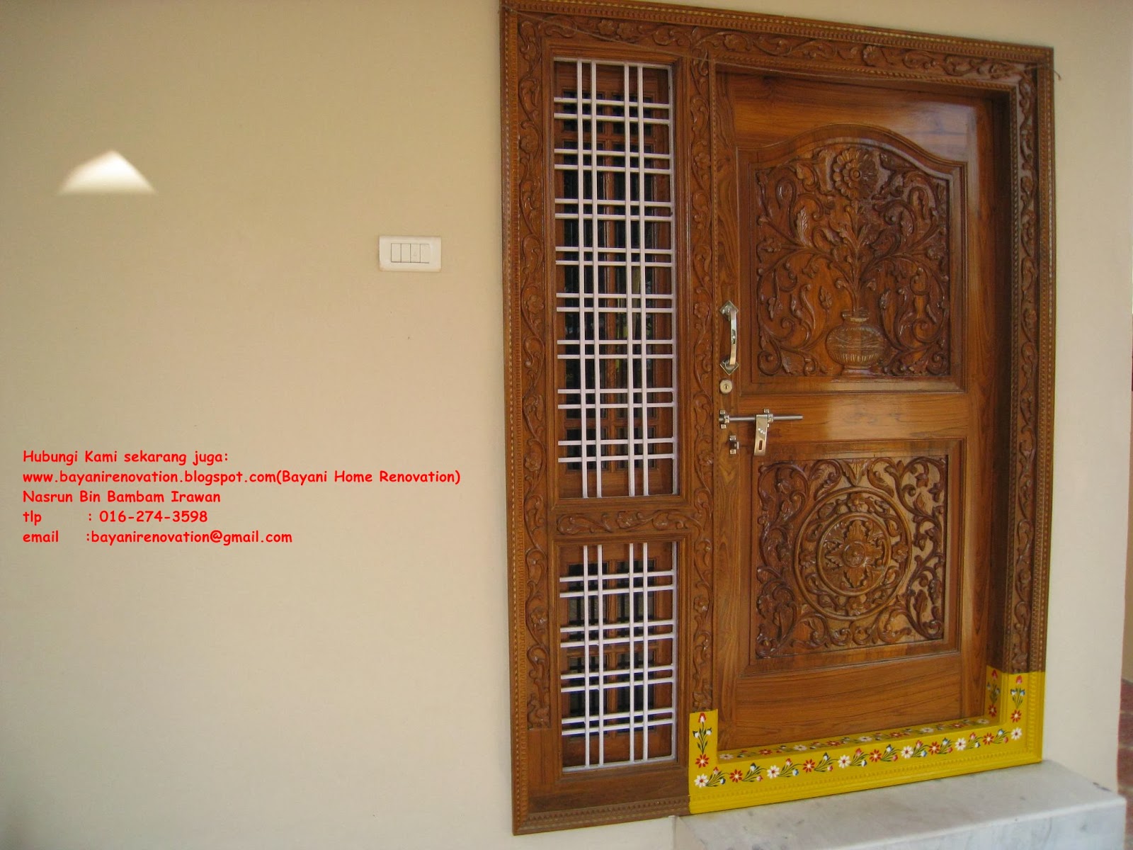 Design Idea Pintu Rumah Bayani Home Renovation Pelbagai Rekabentuk Galeri Pintu Modern Rumah