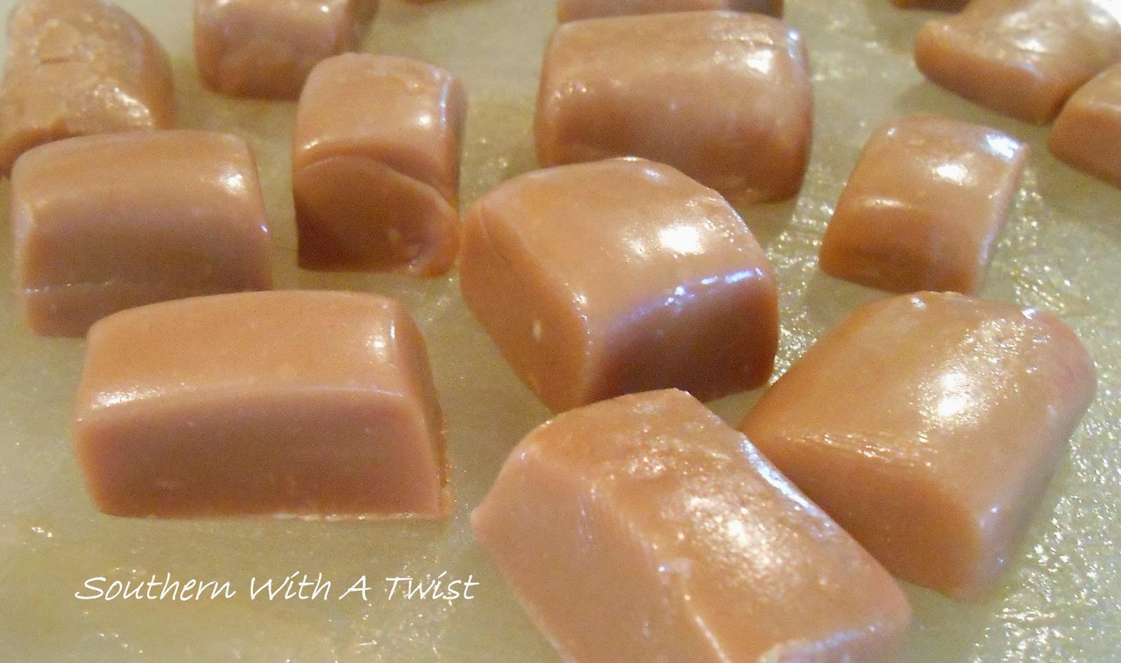 Southern With A Twist Christmas Caramels