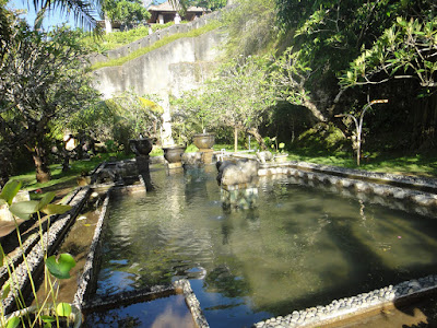 Lotus Pond at Garuda Wisnu Kencana Bali Indonesia