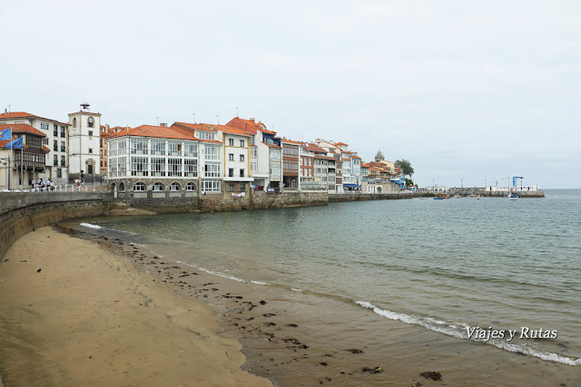 Playa de la Ribera, Luanco, Asturias