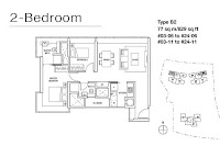 Skyline Residences Floor Plans 2 Bedrooms