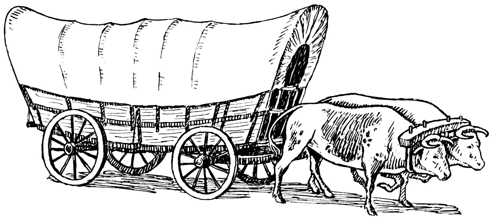 Wild West History: The Prairie Schooner: Wagons Built for Pioneer Travel Wild West History: The Prairie Schooner: Wagons Built for Pioneer Travel