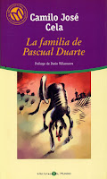 Libro la familia de Pascual Duarte - Camilo José Cela