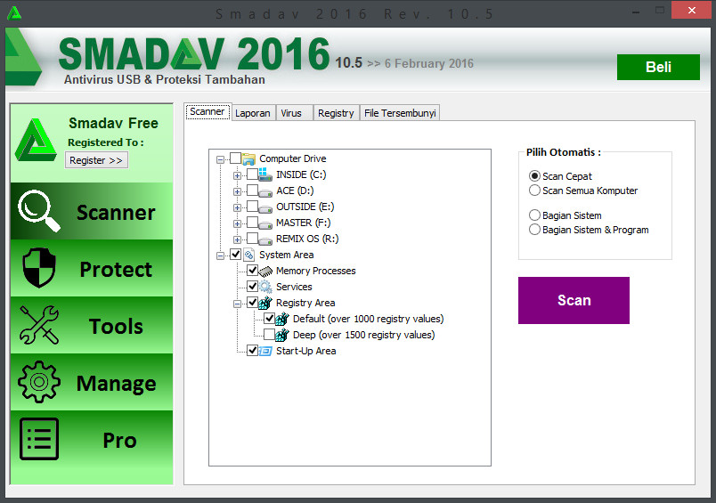 Download Smadav 2018 Rev 10.5.1 dengan Desain Baru