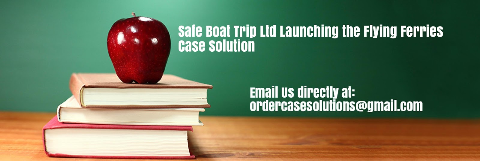 Safe boat trip case study solution 05 picture