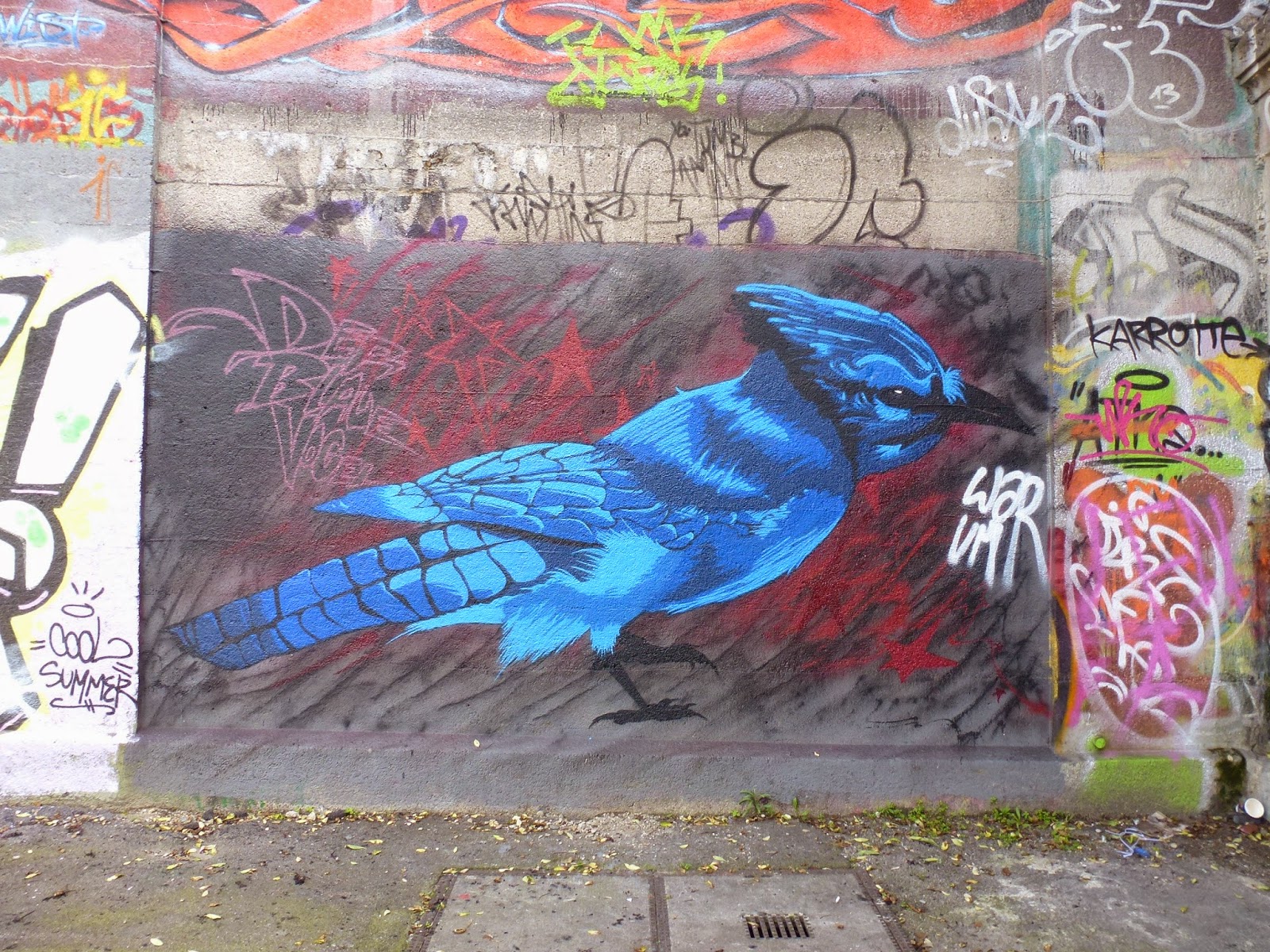Graffiti, München, Tumblingerstraße, Streetart