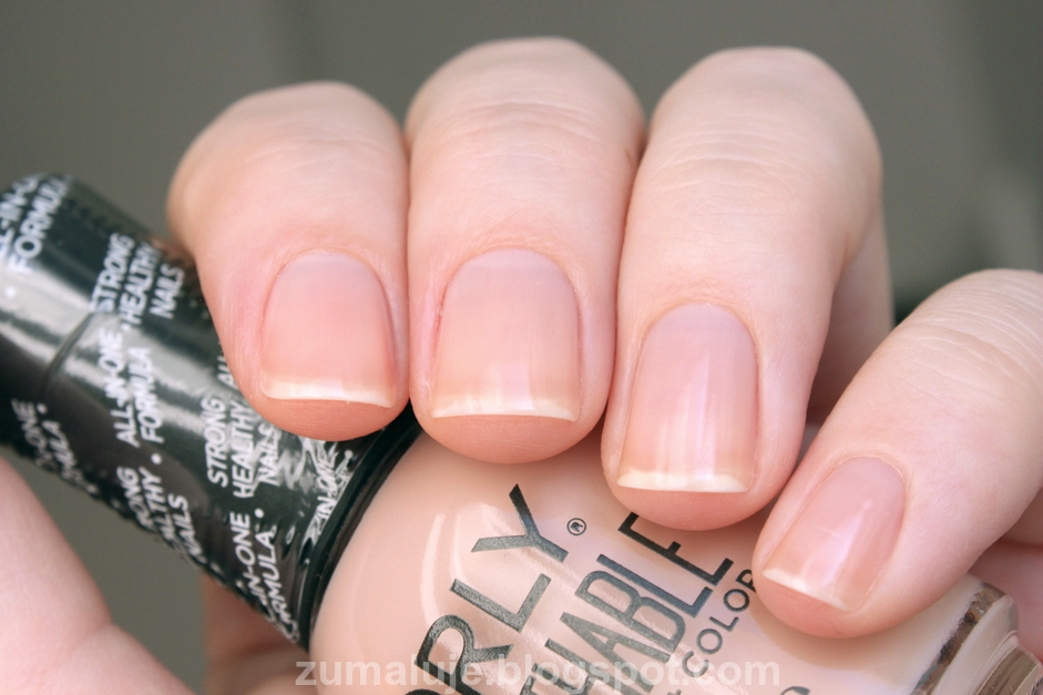 10. Orly Breathable Treatment + Color Nail Polish in "Nourishing Nude" - wide 1