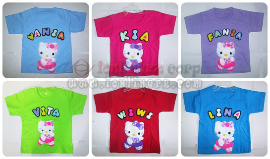 Kaos / Baju Flanel Anak Karakter Kartun Hello Kitty Kaos / Baju Flanel Anak Karakter Kartun Hello Kitty