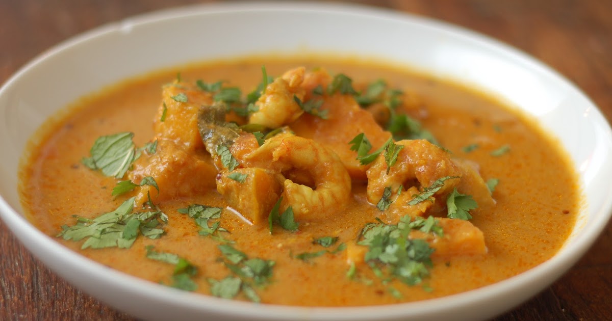how to eat properly: prawn and sweet potato curry