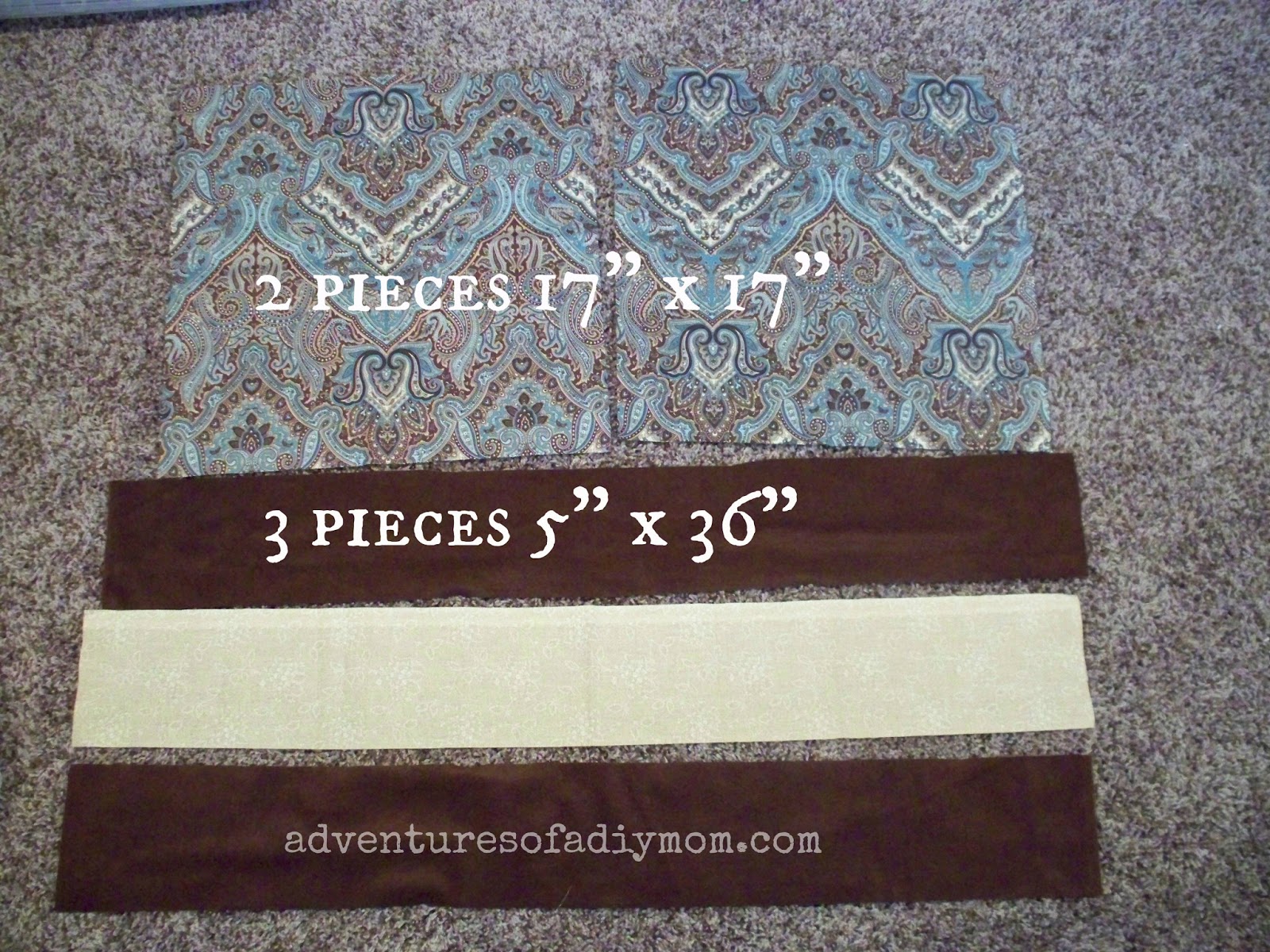 Ruffle Pillow Tutorial Adventures of a DIY Mom