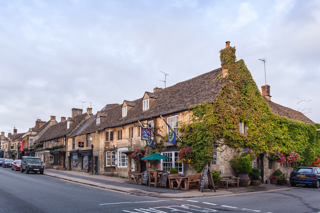 The high street of the Cotswold town of Burford by Martyn Ferry Photography