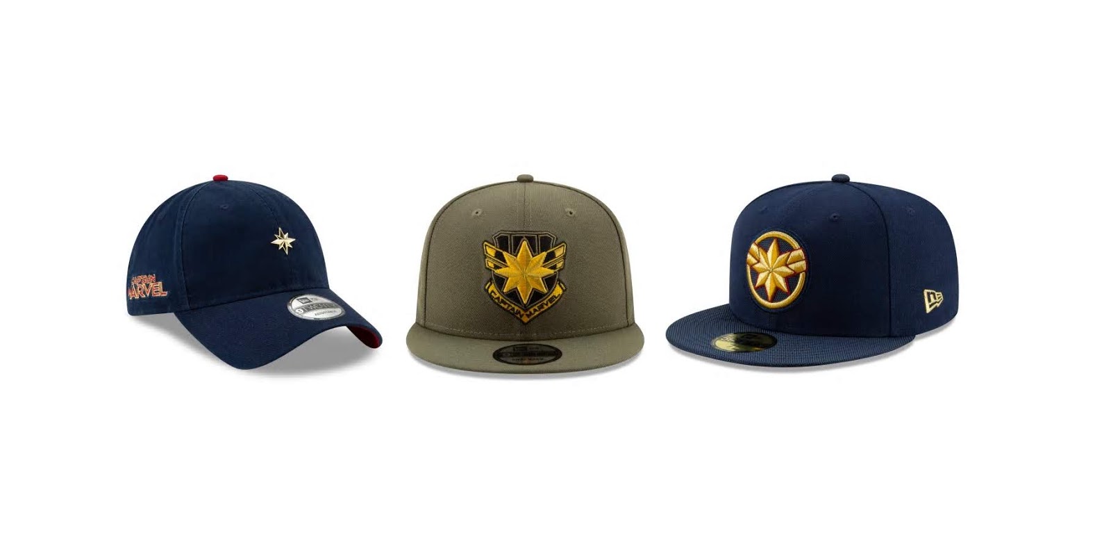 captain marvel new era hat