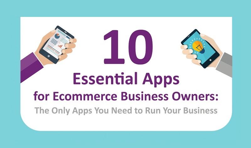 10 Essential Apps for Small Business Owners - #Infographic / Digital