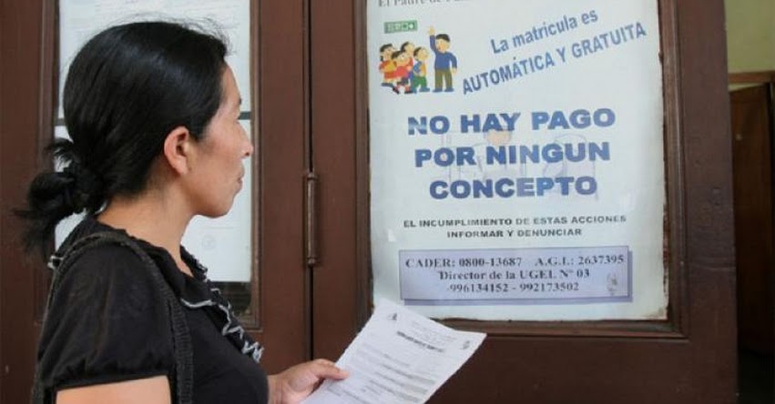 ¿Los colegios públicos pueden cobrar por matrícula o vacante? ¿Los colegios públicos pueden cobrar por matrícula o vacante?