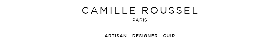 Camille Roussel - Bijoux - Cuir - Réversibles - Accessoires de Mode - Cuir - Paris