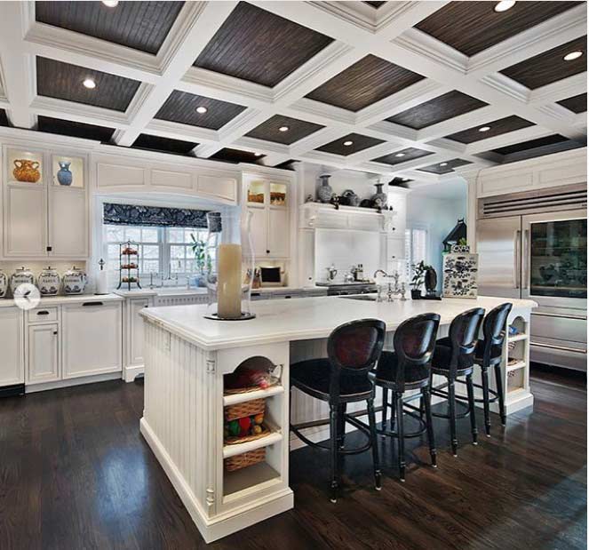 The Best Coffered Ceiling Designs Ideas And Installation 2019