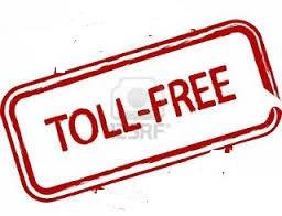 இலவச டோல் ப்ரீ எண்கள் (TOLL FREE NUMBERS) இலவச டோல் ப்ரீ எண்கள் (TOLL FREE NUMBERS)