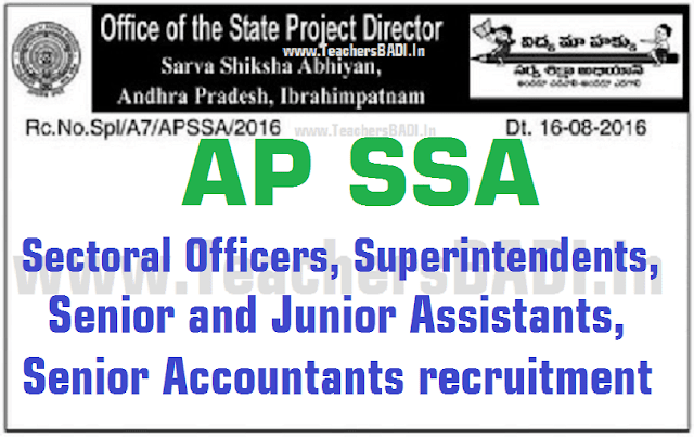 AP SSA SOs,Superintendents,Senior and Junior Assts,Senior Accountants 2016 recruitment AP SSA SOs,Superintendents,Senior and Junior Assts,Senior Accountants 2016 recruitment