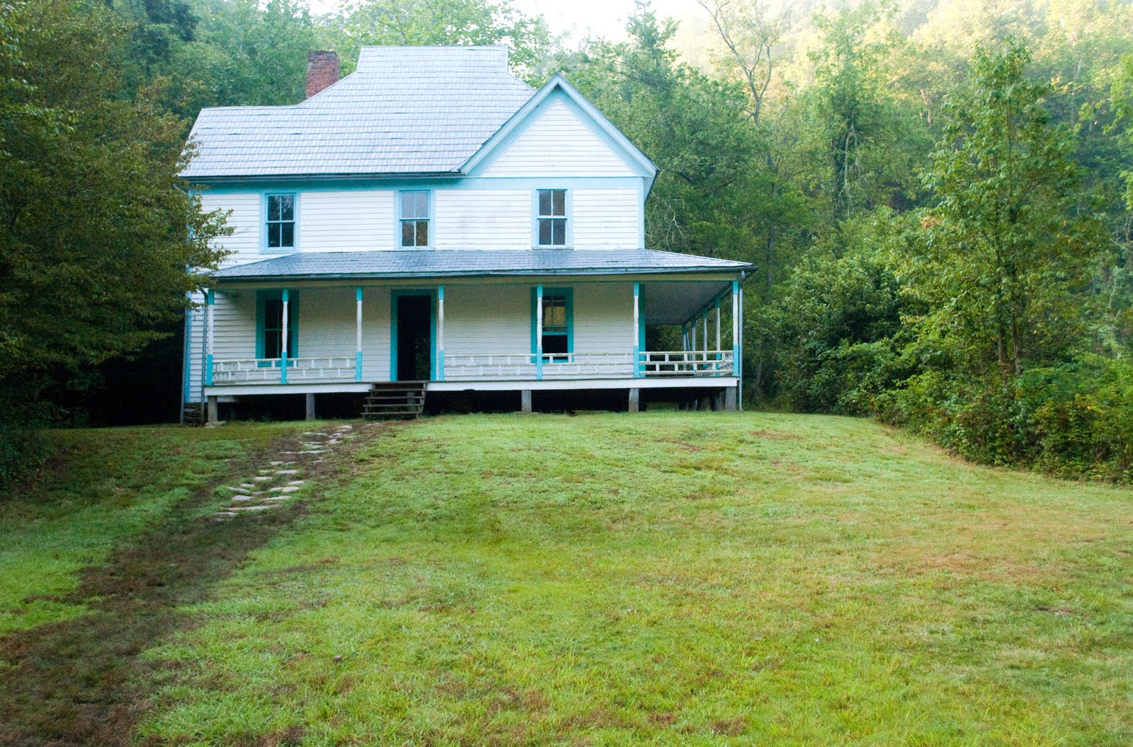 With the Grace of God... Caldwell Place in Cataloochee Valley, NC