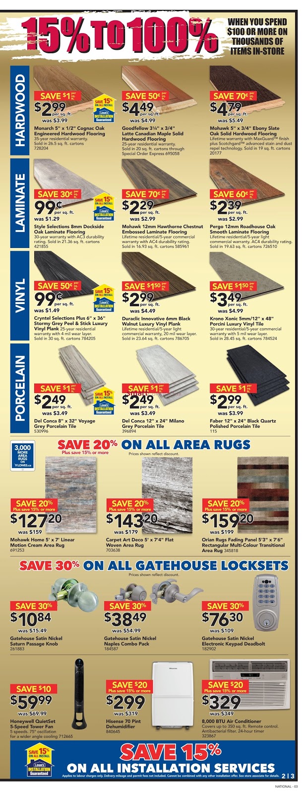 lowes flyer may 31 june 6 2018 weekly flyers canada lowes new flyer