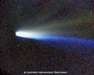 Komet dan Bagian-Bagiannya