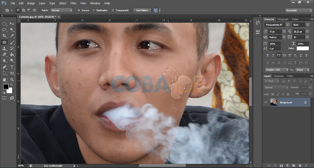 cara menghilangkan jerawat di foto dengan photoshop tutorial menghilangkan jerawat pada photoshop