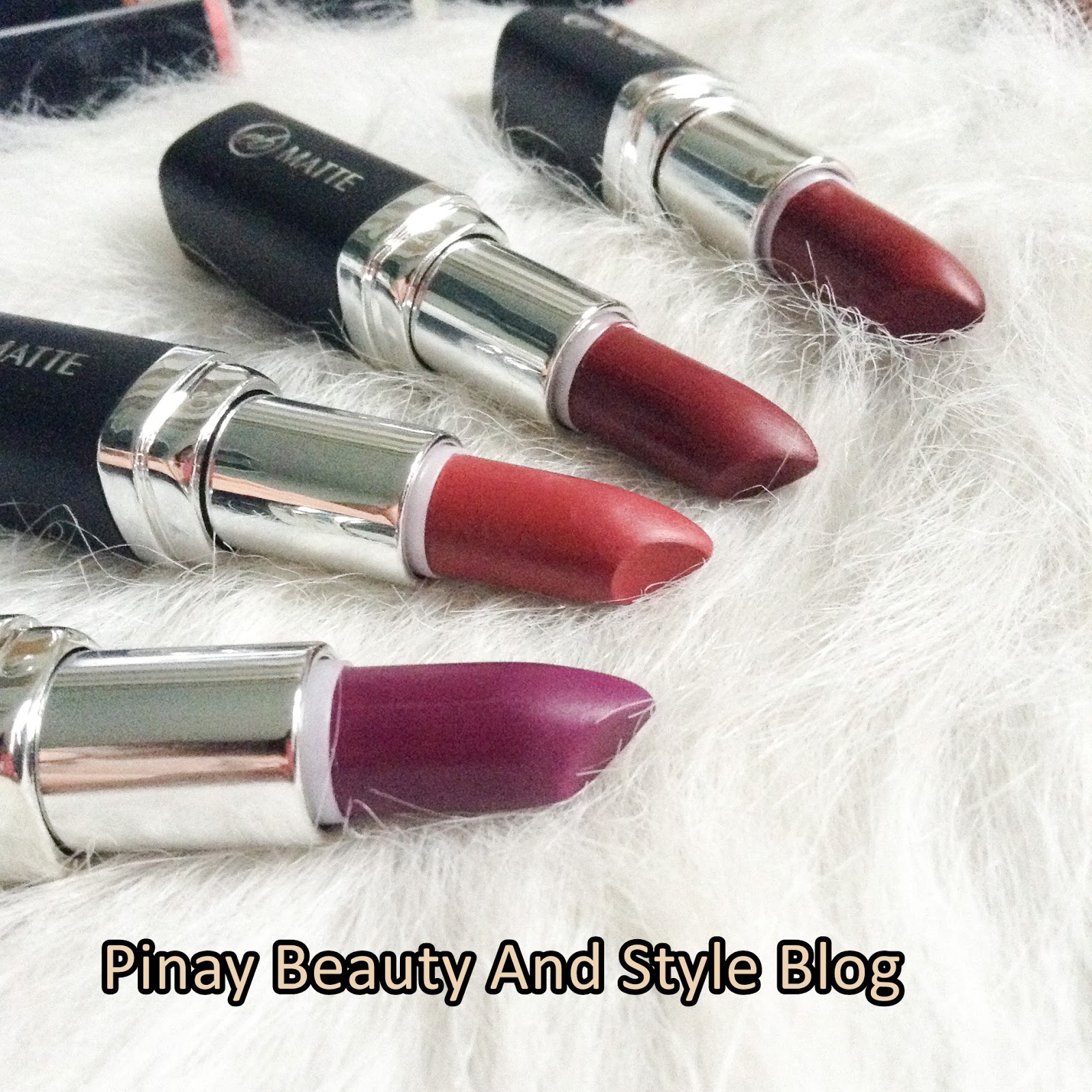 Ever Bilena Matte Lipstick Review and Lip Swatches EBMatte Pinay