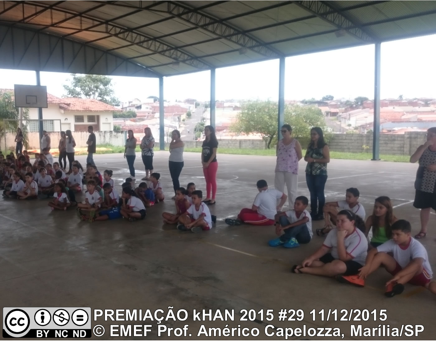 Premiação Khan Academy 12/2015 EMEF Prof. Américo Capelozza