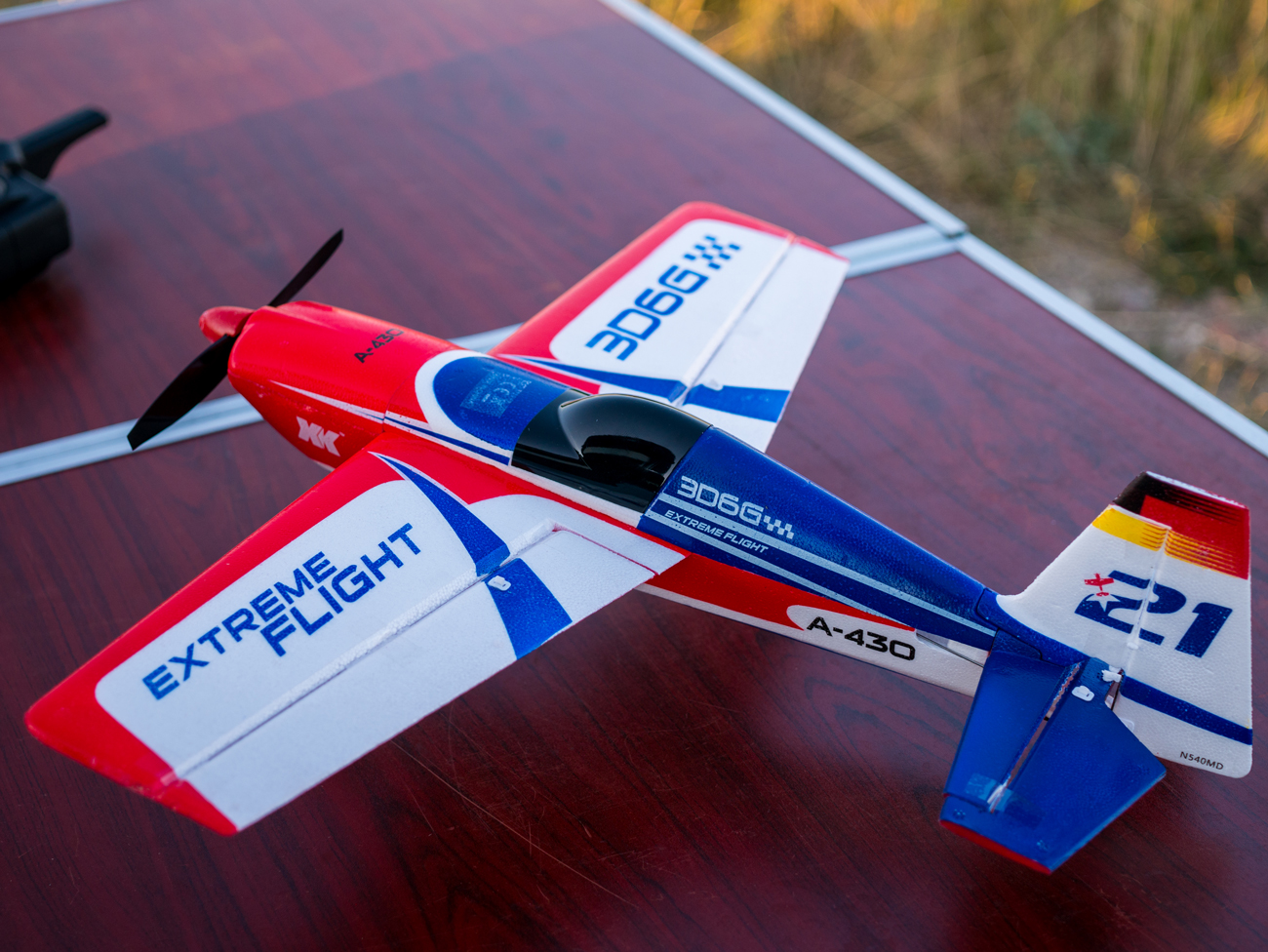 XK A430 Edge Micro Brushless 3D Plane /w Stabilizer full review RC
