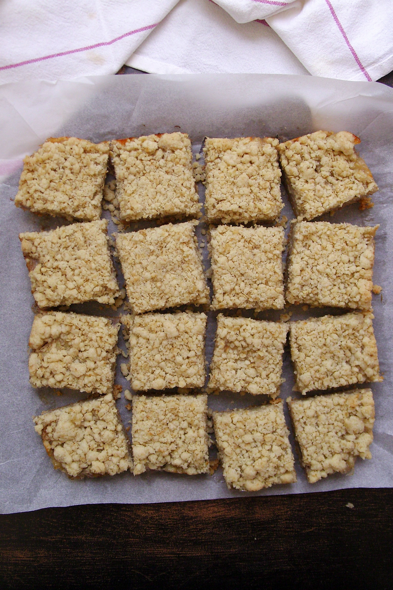 Banana Oat Bars banana oatmeal squares