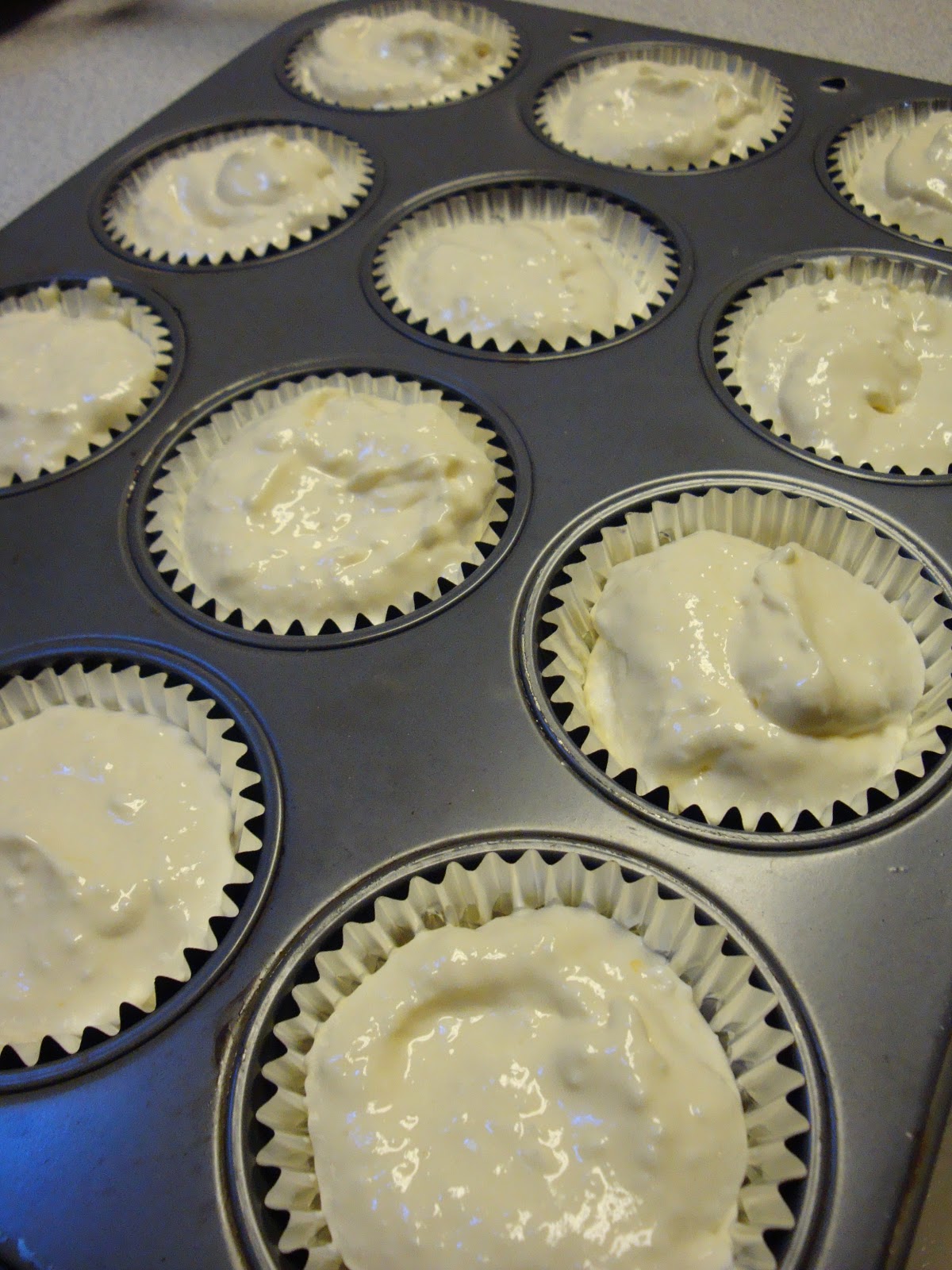 kimscookingfrenzy Blueberry and Lemon Baby Cheesecakes