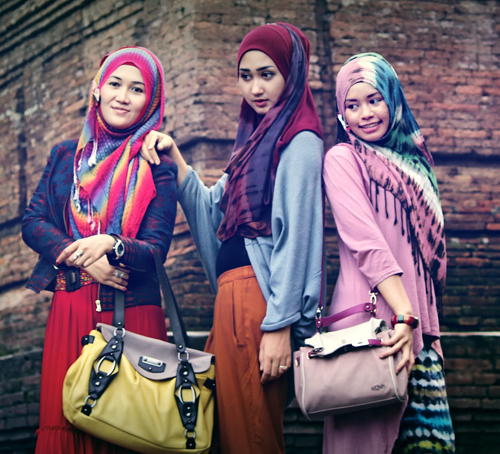 model baju hijab santai