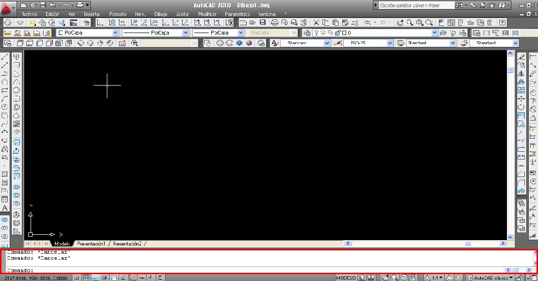 Mostrar la barra de comandos en AUTOCAD AYTUTO Blog
