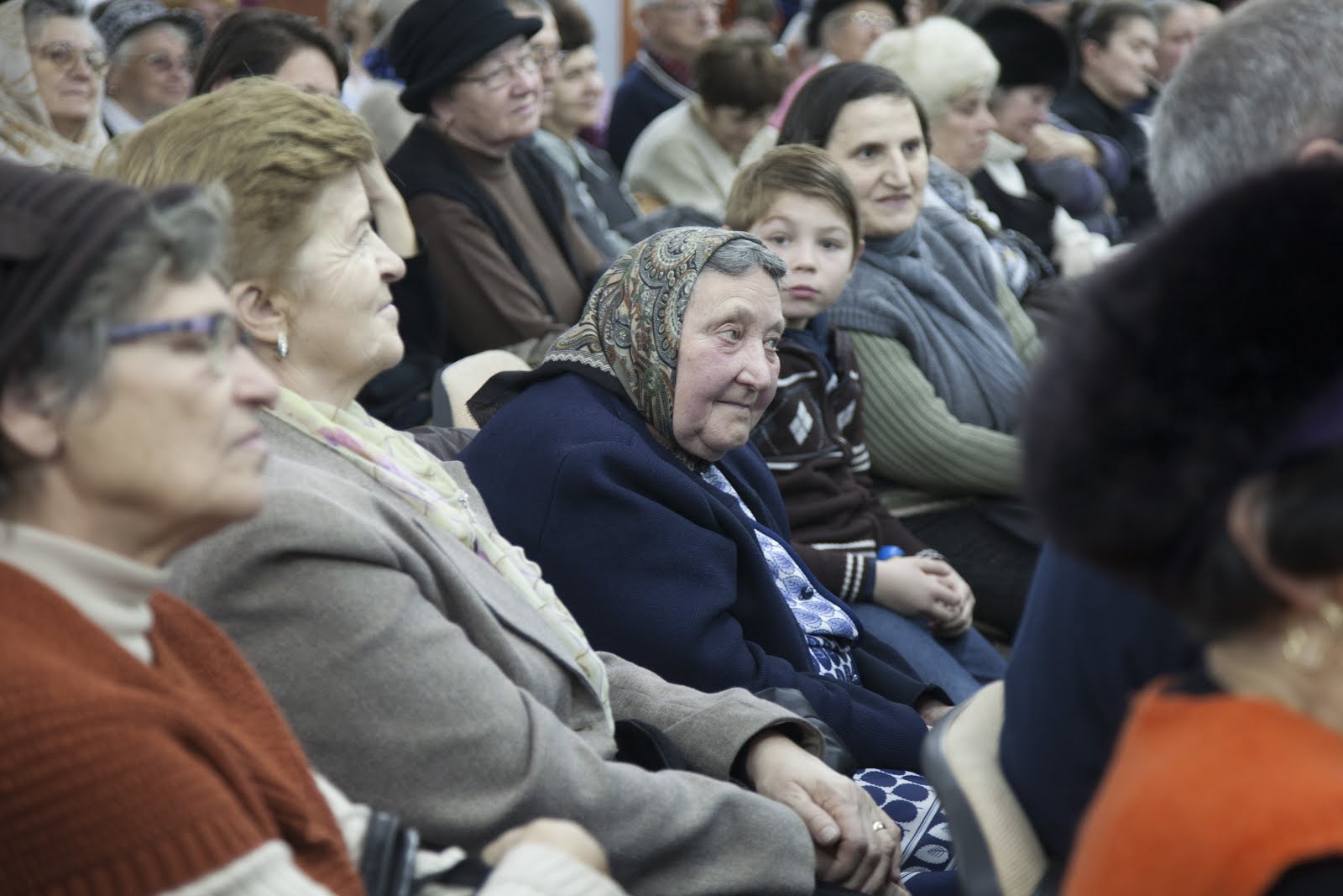 Publicul cald și ideal din Sibiu
