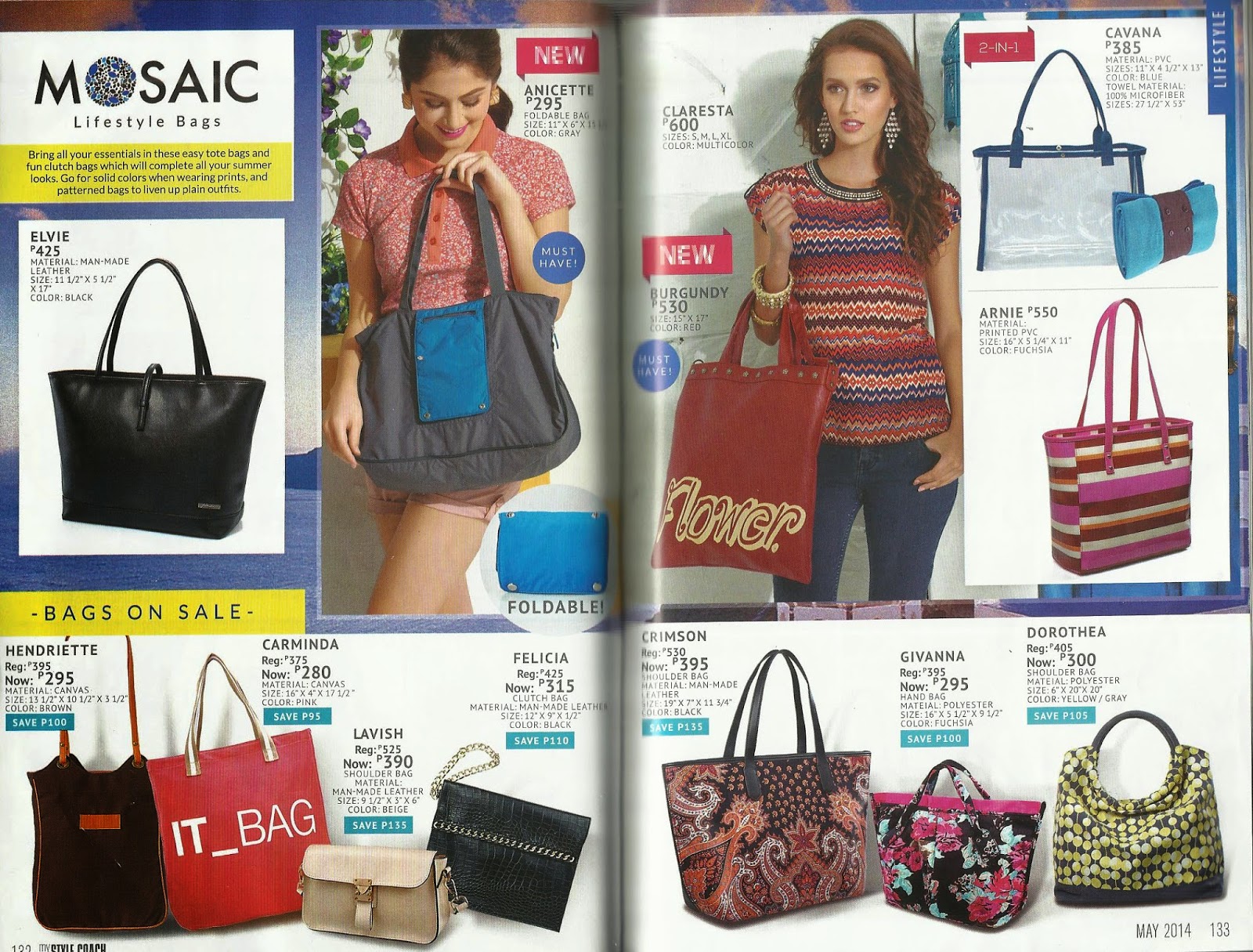 Natasha Direct Sales Natasha Bags May June 2014