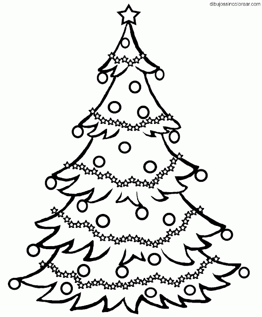 dibujos de arboles de navidad para colorear dibujos de arboles de navidad para colorear