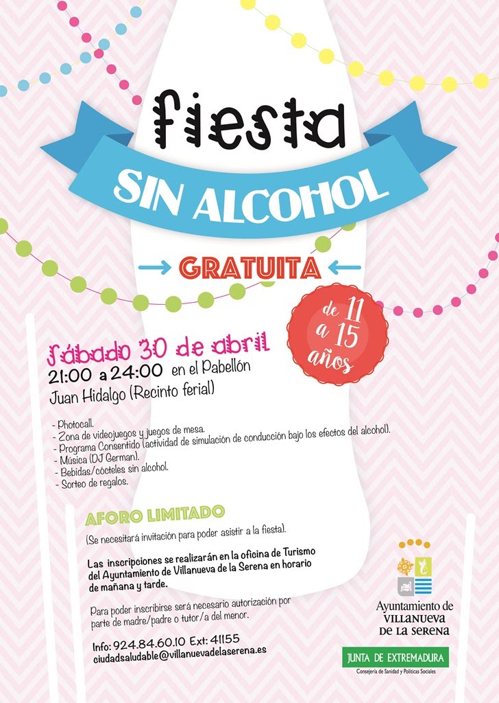 Fiesta sin alcohol