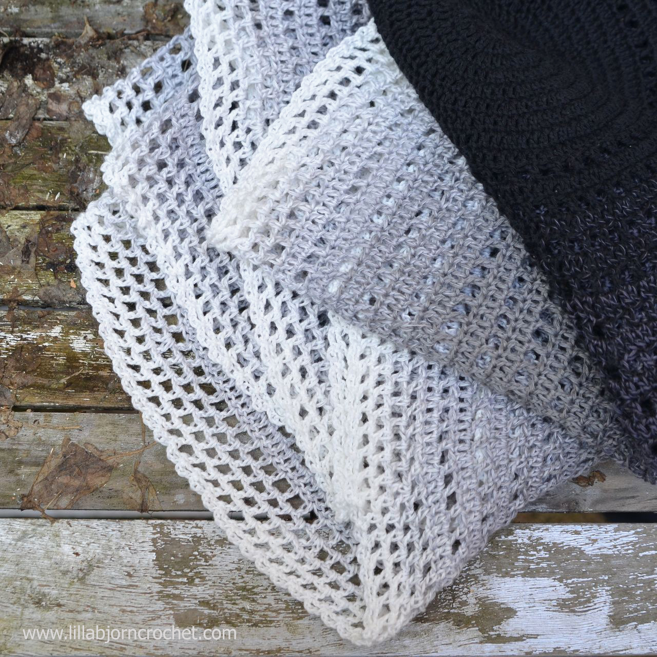 Crochet mandala vest - made with Whirl yarn by Scheepjes - original design by Lilla Bjorn