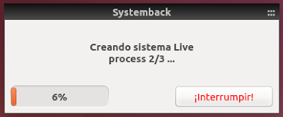 Systemback Crear sistema Live