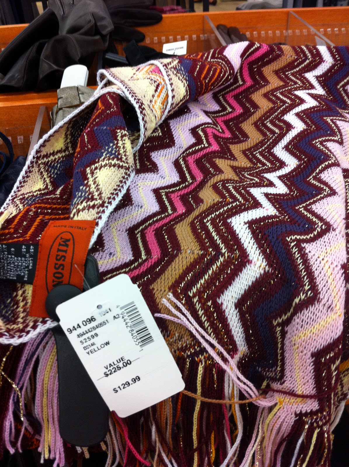 Tudo em Miami Liquidação incrível no Sawgrass ! Missoni, Emilio Pucci