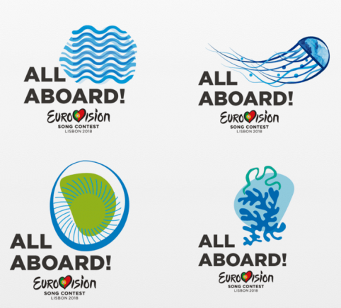 Euro-FunFans: Eurovision 2018 - Logo and Slogan