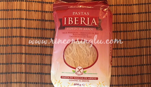 BoxFree sin gluten de abril fideos de arroz iberia