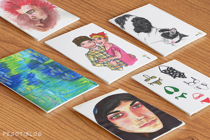 Retrato Mandu - El Pegotiblog - Ilustración y diseño gráfico